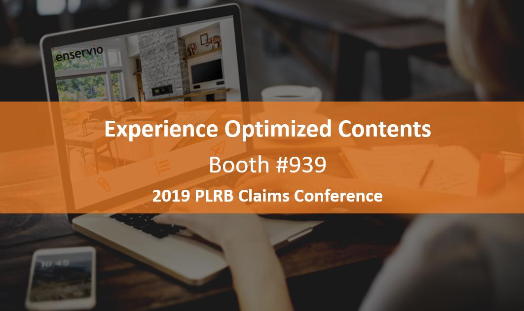 enservio's tweet photo. We'll be at the PLRB Conference next week in Indianapolis! Come stop by Booth #939 and check out what's new! @PLRBConf #PLRB #ClaimsConference2019 https://t.co/pkyE7Isoe5