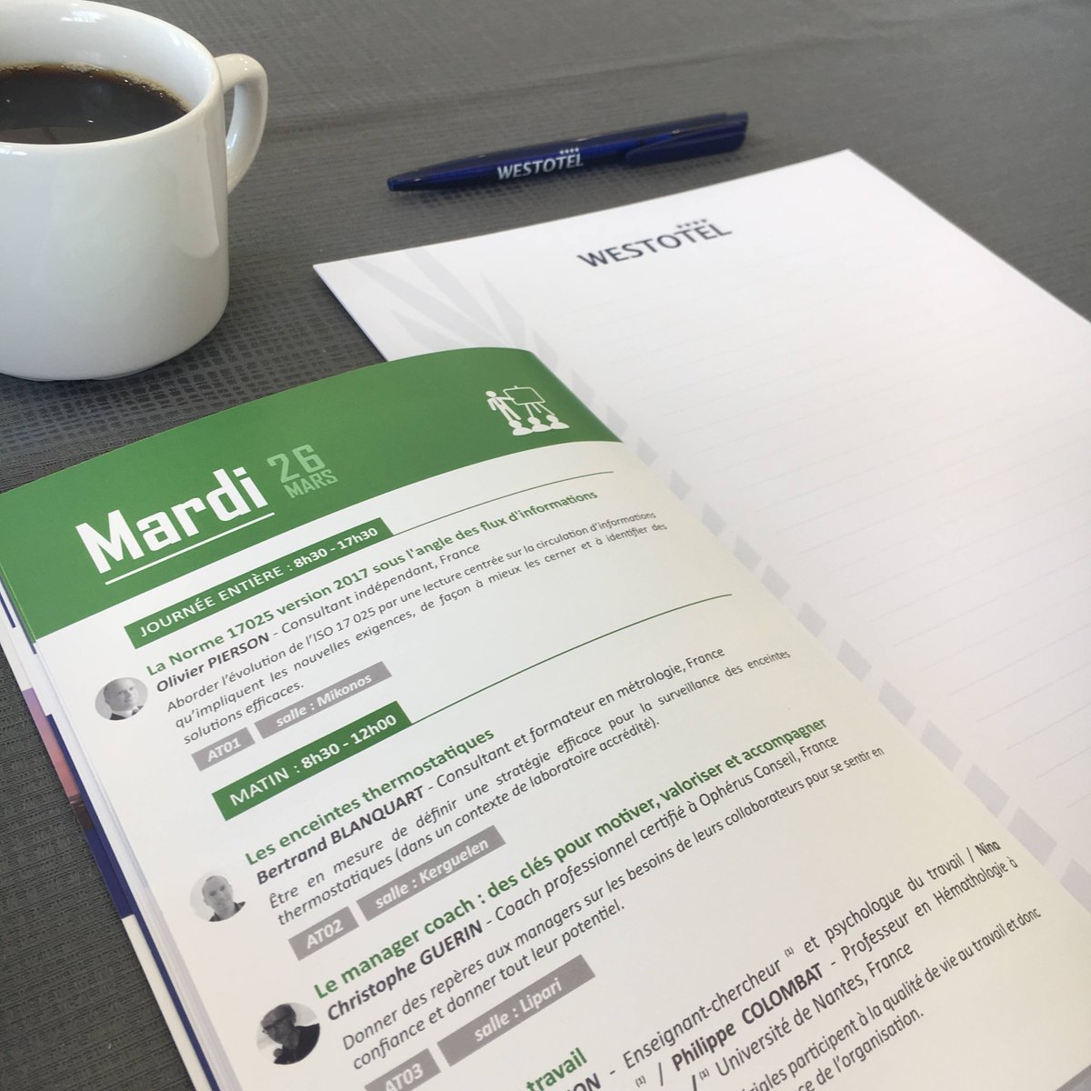 Cafmet_News's tweet photo. Les ateliers #rfqm continuent cet après midi ! 
Au programme : les enceintes #thermostatiques, le #manager #coach, la norme 17 025 et l'approche intégrée de la protection des #données. 

Prochaine pause à 16h, le moment parfait pour venir rencontrer les exposants #FORUMESURE ! https://t.co/JblOKILznj