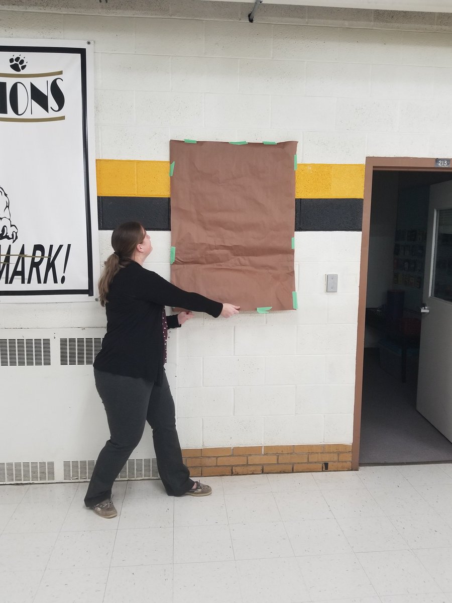 LTLions's tweet photo. A few weeks ago the secondary PLC teams created an art piece revolving around the idea of "Knowing your Why."
The beautiful piece of work has now been ensconced in a handsome hand-made wooden frame by our own Scott Feldman and was unveiled today! Go Lions! #knowingyourwhy https://t.co/TY0O8EyfLh