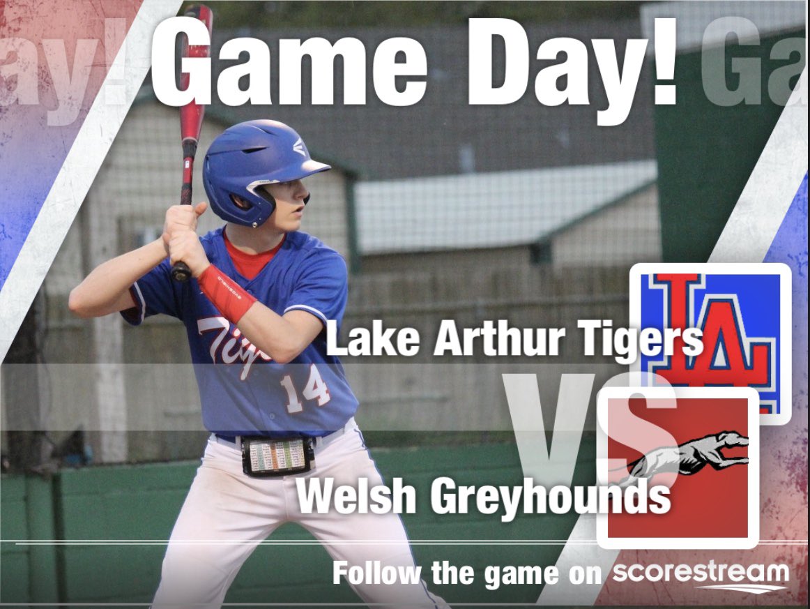 LATigers_'s tweet photo. 🚨 Double Gameday Alert
🗓 3/26/19
📌 District Rivalry Game
🐅 Lake Arthur vs. Welsh 🐾
⌚️ 5:30 P.M. 🥎
⌚️ 6:00 P.M. ⚾️
🏟 Welsh Rec. Complex
📍 Welsh, LA
#pLAyBall #BeatWelsh https://t.co/8t5pjrHN8R