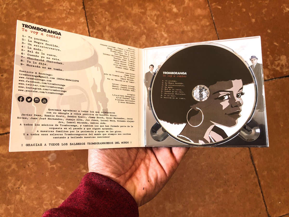 bloque53's tweet photo. Lo nuevo de Tromboranga en CD NEW SALSA CDs from #Tromboranga #TeVoyAContar available at https://t.co/OkDAFsKvhY 
#NewSalsa #SalsaDj #DjSalsa #NewAlbum #DiscoNuevo #SalsaNueva #LaSalsaDeHoy #Salseros #SalsaClass #SalsaDancing https://t.co/Y3KYho91mj