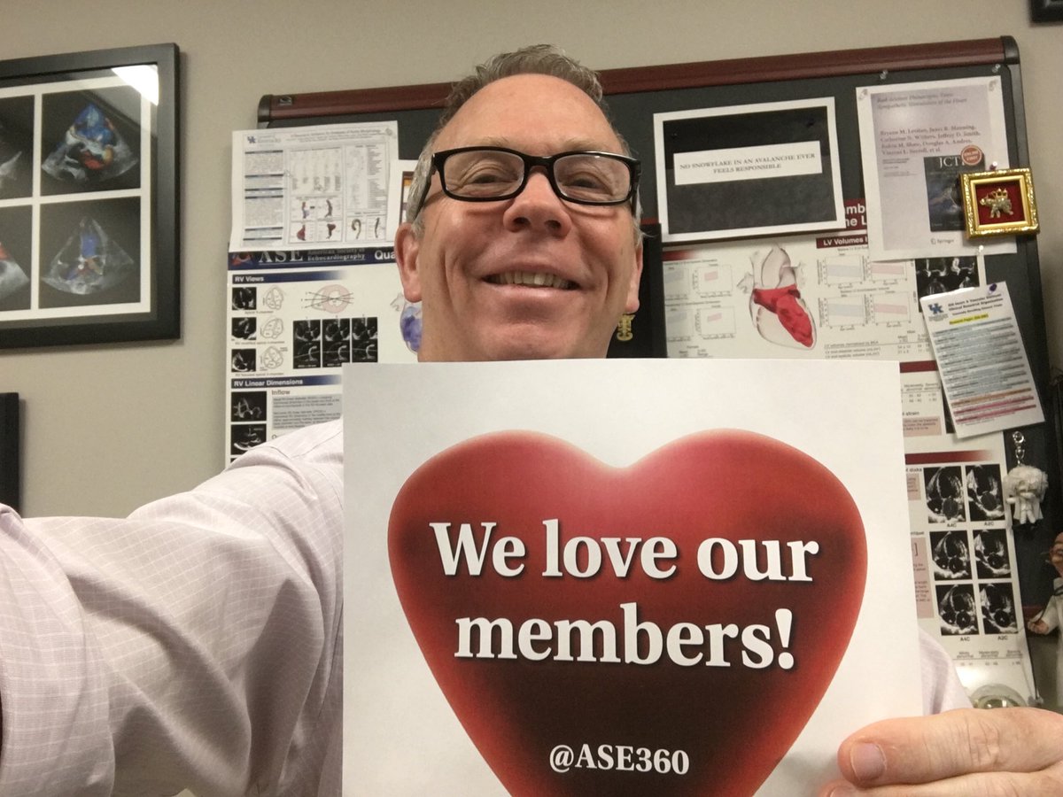 #JADEL #HeartofASE #ASEMemberDay ⁦@ASE360⁩ 

Why do I love ASE and my Fellow ASE members?

Because I get to associate with Giants in the field of Echo (& the cool posters)!