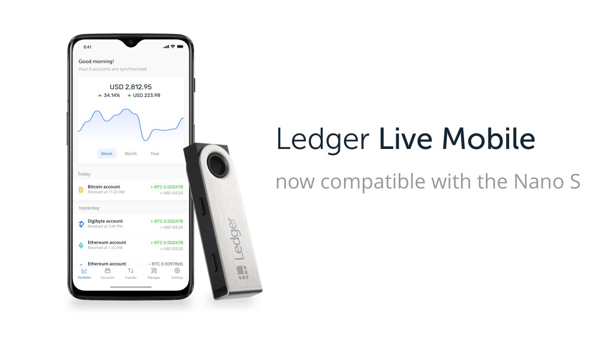 Ledger's tweet photo. Exciting News: The Ledger Live Mobile app's full version is now released. Android users can now use their Ledger Nano S to manage their crypto assets through their smartphones!

Share the news!

Read more here: https://t.co/6rxl6rYB89

#LedgerLive https://t.co/maoII08Az0
