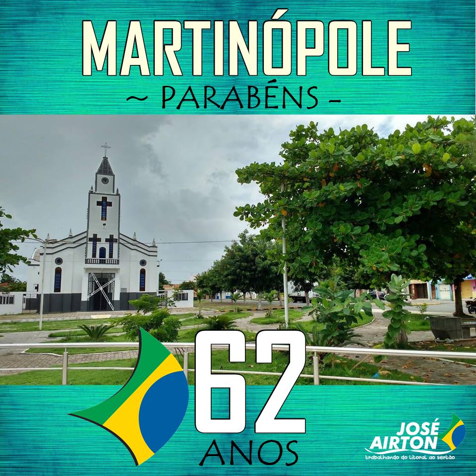 JoseAirtonPT's tweet photo. Uruoca e Martinópole são os dois queridos municípios do nosso Ceará que estão comemorando nesta terça-feira, aniversário de 62 anos de emancipações política.
O nosso abraço caloroso aos cidadãos uruoquenses e martinolopolitanos. #joséairtoncirilo
#Parabéns #Uruoca #Martinópole https://t.co/MdpZQ0PZ5a