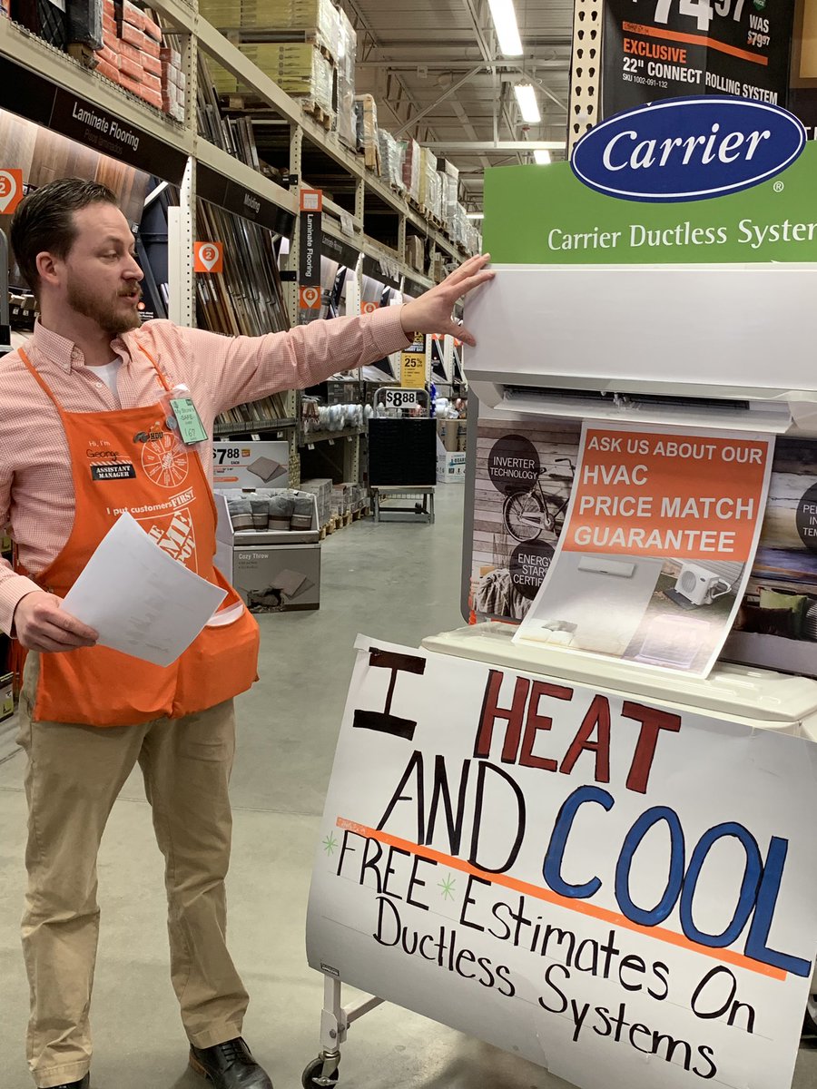 alisosky's tweet photo. SASM George, driving services with a PK on ductless heating and cooling during the morning meeting. @hd6223 @billmurph5 @hmalak @georgegray3 @CharlesMRivers1 @JasonArigoni https://t.co/Esk3Qtutck