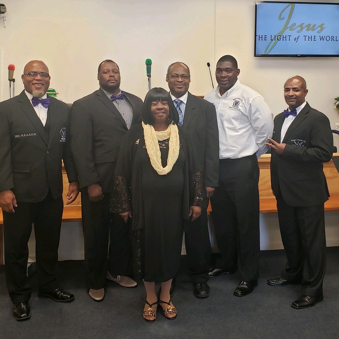 KLC_ColumbusRho's tweet image. The Exceptional Gentleman of Kappa Lambda Chi Military Fraternity Inc., Rho Chapter had Frat Sunday and great fellowship at Apostolic Faith Church with Bro RELOAD for Family and Friends day. Sunday, March 24, 2019 @ Columbus, Ga

#kappalambdachi
#rhochapter
#fratsunday