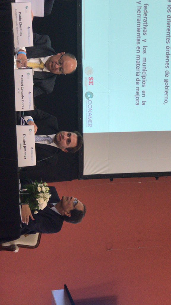DANIEL Jiménez de <a href="/CONAMER_MX/">Comisión Nacional de Mejora Regulatoria</a> en #rediberoamerinacaydelcaribedemejoraregulatoria