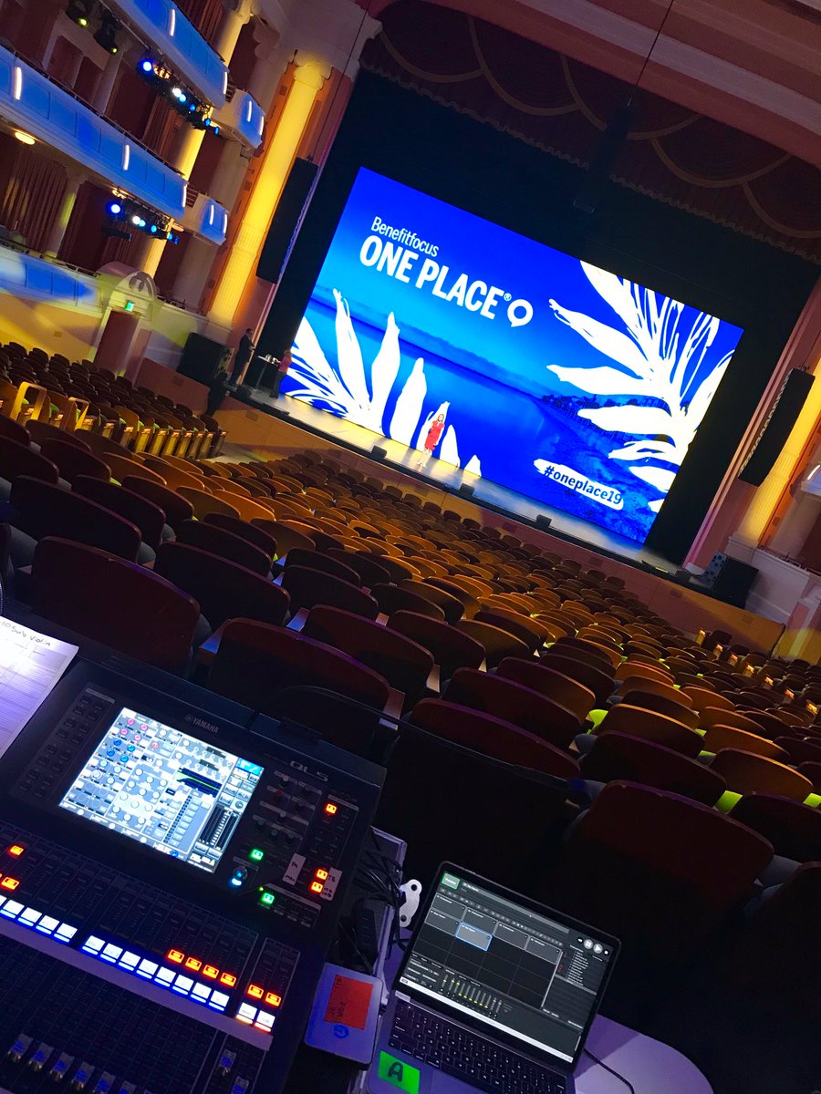 MAC Productions AV (@dolivebetter) on Twitter photo Final sound check and off we go -- #oneplace19 Doing LIVE better in Charleston, SC. #AV #MPI #LIVE #conference Honored to be working with the <a href="/Benefitfocus/">Benefitfocus</a> Team. #Charleston Final sound check and off we go -- #oneplace19 Doing LIVE better in Charleston, SC. #AV #MPI #LIVE #conference Honored to be working with the <a href="/Benefitfocus/">Benefitfocus</a> Team. #Charleston