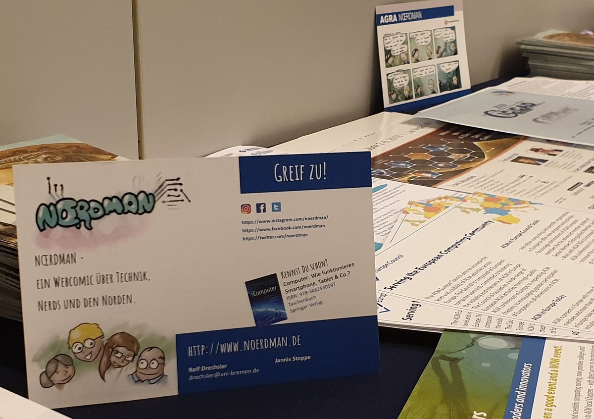 Rolf_Drechsler's tweet image. #DATE2019 - @noerdman zu Gast bei der #DATEconference in Florenz