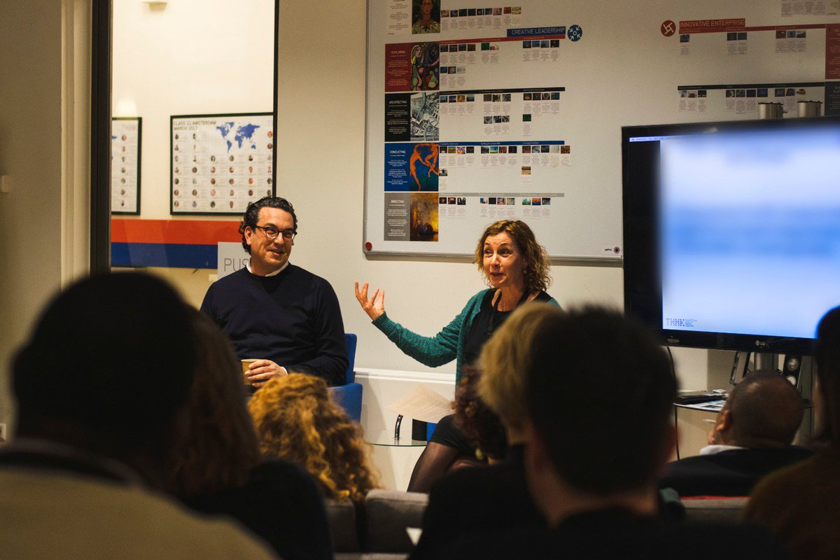 mark_vernooij's tweet image. Last night, #Class15 talked to forum guest, THNK Co-Founder basverhart, about cultivating an explorative mindset and having the courage to dig deep.

#Class15 #leadership #creativeleadership #amsterdam #business #explore #courage #leadershipdevelopment  R…