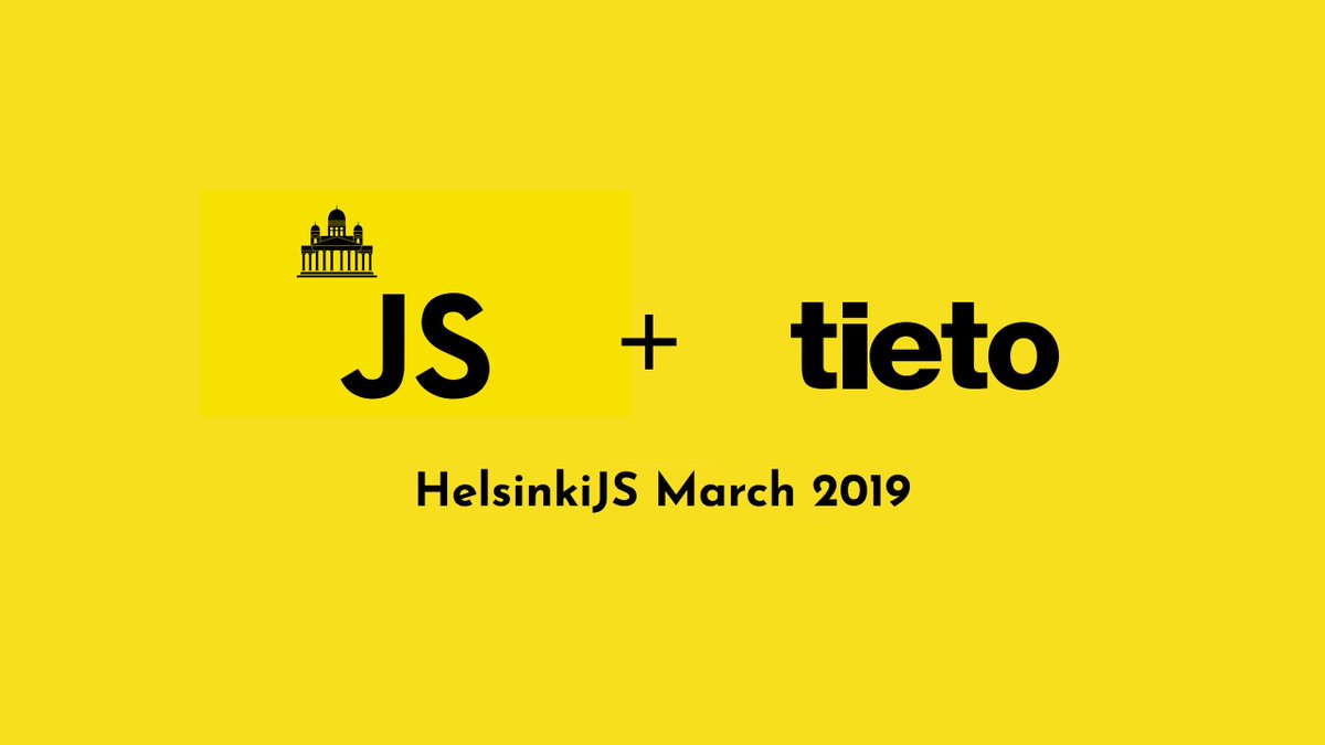 Tietoevry's tweet photo. Tieto is proudly hosting the #HelsinkiJS March meetup today at our campus in Keilalahti. Join us to awesome tech talks! https://t.co/eddMHUoufW https://t.co/pTsbzqzFin