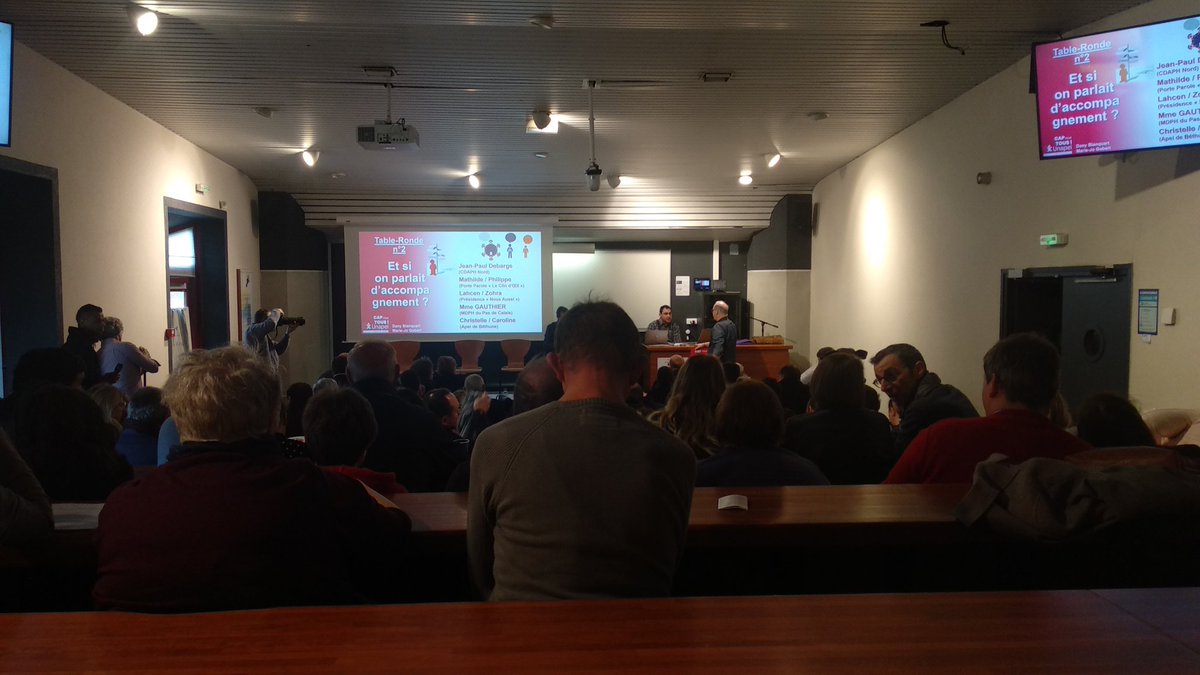 falctu's tweet photo. Bien arrivée à la seconde Table-Ronde de la journée d'échange #Cappourtous de @UrapeiNordPdC. Intervention de personnes soutien et acteurs du secteur médico-social ! https://t.co/d2yqoDFj3I