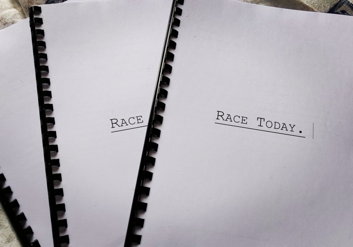 newslangprod's tweet photo. Show scripts printed for #RaceToday we are cooking with gas! Come see on 12th April @BGACentre - https://t.co/2aS7VmyYxm @TianGlasgow @AjjazAwad @SheWritesOn @JollofSpice @TristanFAiduenu @Edd_Muruako @OluAlakija99 @sci_literati https://t.co/wmsLgmvYam