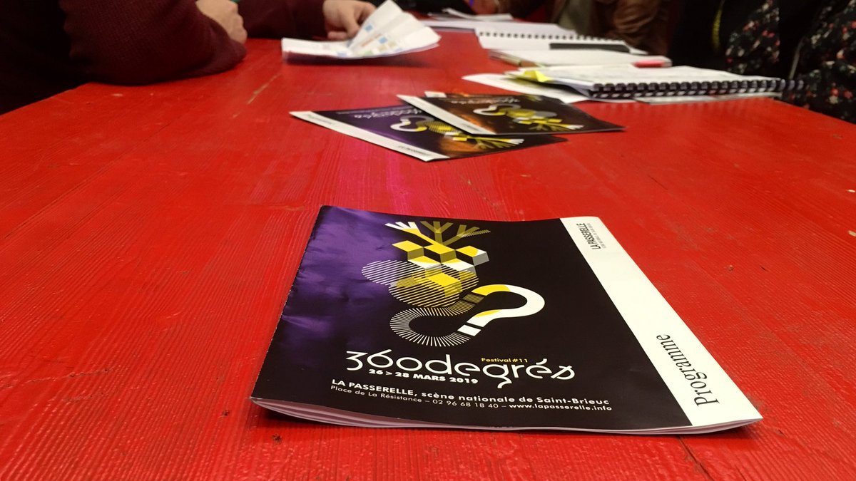 blaiseguillaume's tweet photo. Jour 1 du festival #360Degres, l’équipe de @LaPasserelleStB est prête ! https://t.co/HGRQENiGqx