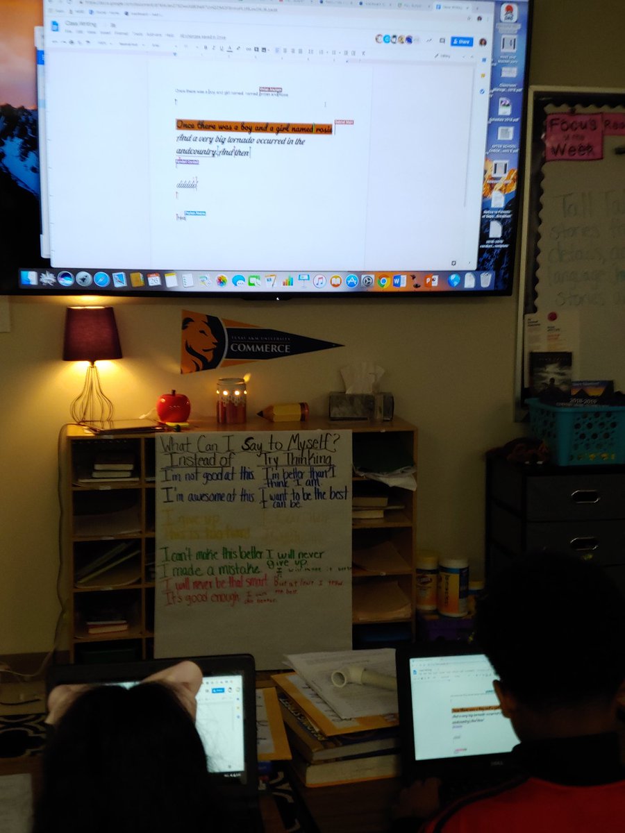 Watson_edu's tweet photo. For #leopardtime today, we created a story as a class to work on collaboration with our peers. It was awesome! #Smithleopards @engrav_kersti https://t.co/hxLKmsSFTH