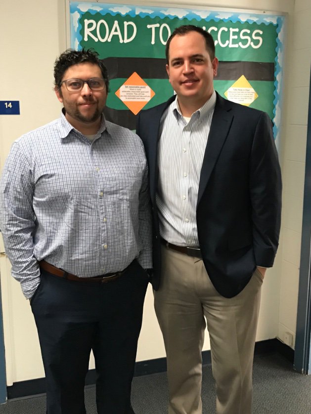 Welcome to Michael and Graham from <a href="/RubinBrown/">RubinBrown LLP</a>! They are interviewing several Hawks today for positions within their firm. Good luck to all interviewees!