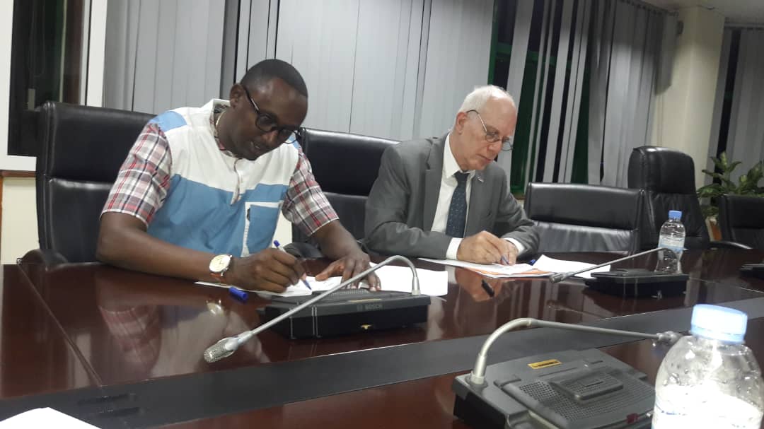 Agreement between Rwanda government and ICA for hosting ICA general ensemble which will take place in October at Kigali Convention center.
