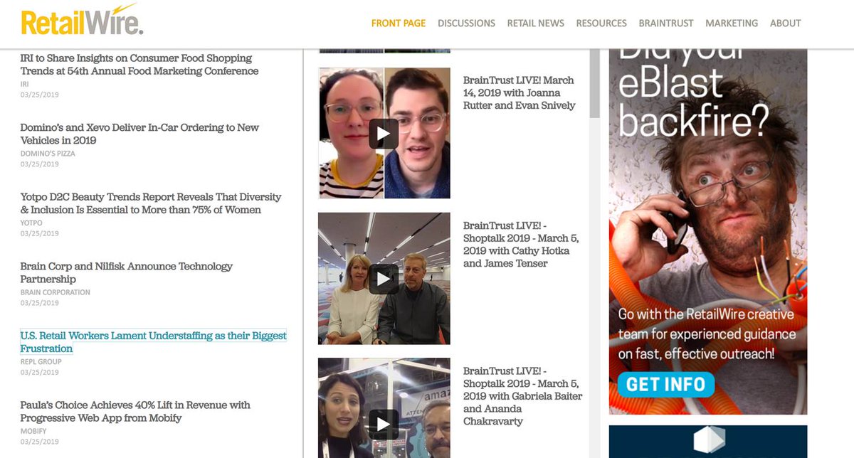 REPL_Group's tweet image. Fantastic to see to our latest #retail research piece highlighted by @retailwire
- Research conducted by REPL Group highlights the biggest retail challenges and unveils predictions looking ahead to 2025

bit.ly/2Wn3Qoo #retailwire #RetailTuesday #retailtech #USretail