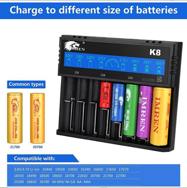 Myvpro_Official's tweet photo. Save $15.00 on The IMREN K8 2A Charger - your go-to 8-bay charger!
https://t.co/MMw3gkqbmF
#Myvpro | #IMREN | #Battery | #Charger | #Vape | #Ecigarette | #Vapeon | #Vapers | #Flavorchaser | #Stealthvape | #Notblowingsmoke | #Vapenation | #Vapingcheap | #Deal | #Save https://t.co/9Nr1m07Rsk