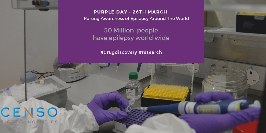.<a href="/Censobio/">Censo Bio</a> enable the discovery and development of new targeted treatments for diseases by using stem cell technology. censobio.com #PurpleDay #EpilepsyAwareness #epilepsy #drugdiscovery #stemcells #research #lifescience