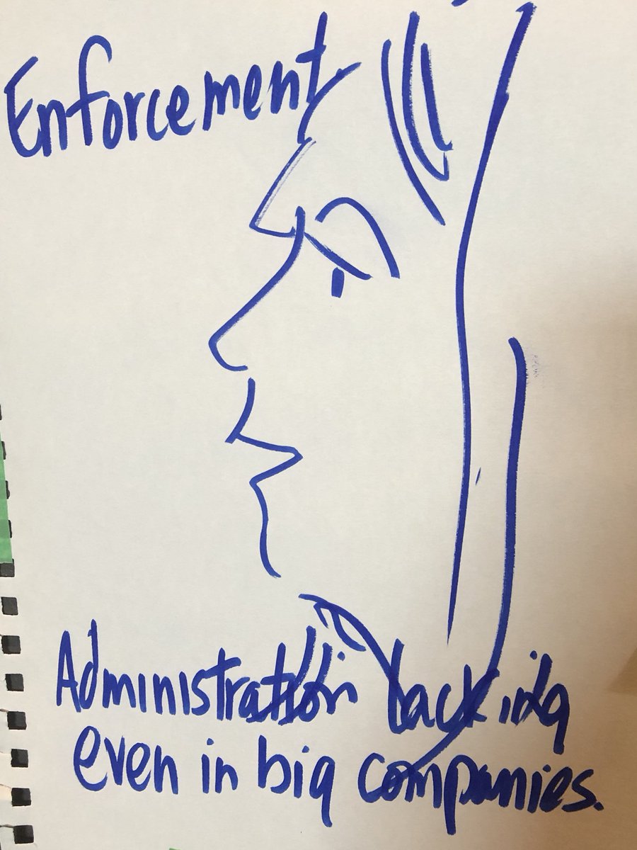 davispierltd's tweet photo. We have @SMacLeodStudio providing graphic facilitation today. Susan sketches what she hears participants say, and it provides a unique perspective of the discussions happening today. Take a look at her
work so far #SafetyNS #SJA #SafetyConnectionNS https://t.co/xXnSVoeXl8