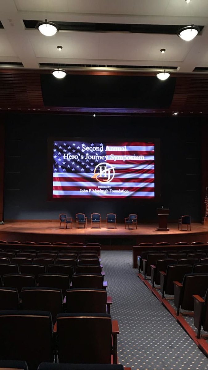 Officially kicking off the 2nd Annual Hero’s Journey Symposium this morning at the <a href="/uscapitol/">Architect of the Capitol (AOC)</a>! Stop by and hear what industry leaders are doing to advance care of behavioral health issues in our Veteran community. #Wounds2Wellness