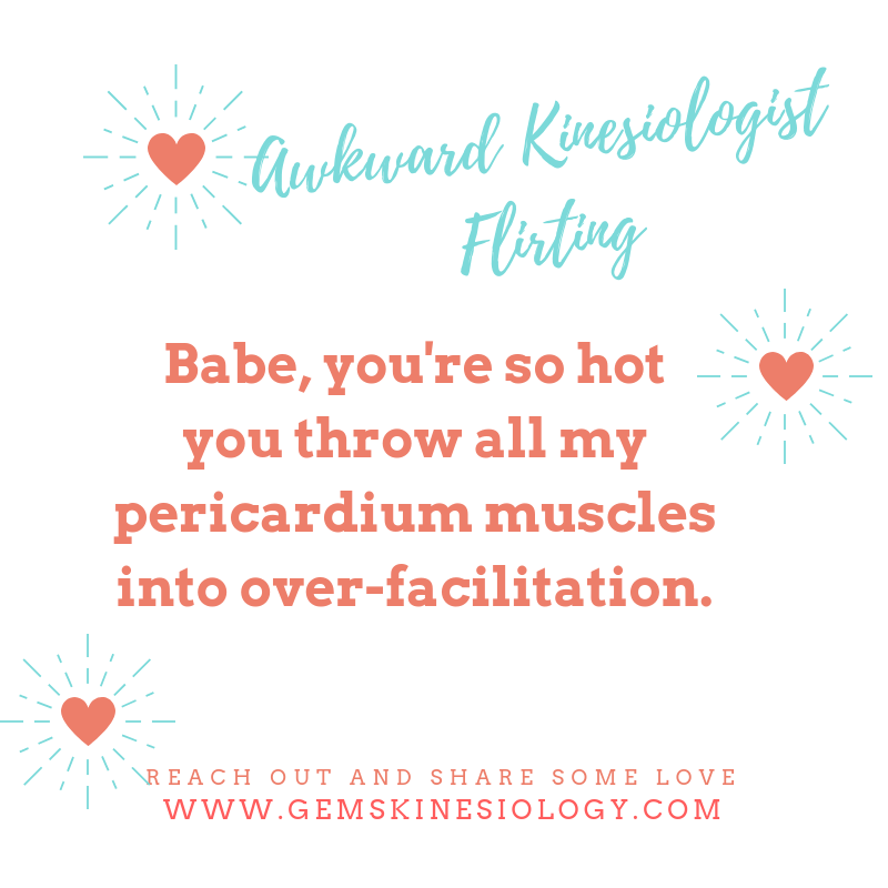 healthylexi's tweet image. It's time for another round of Awkward #Kinesiologist Flirting! #specializedkinesiology #bcTouch4Health