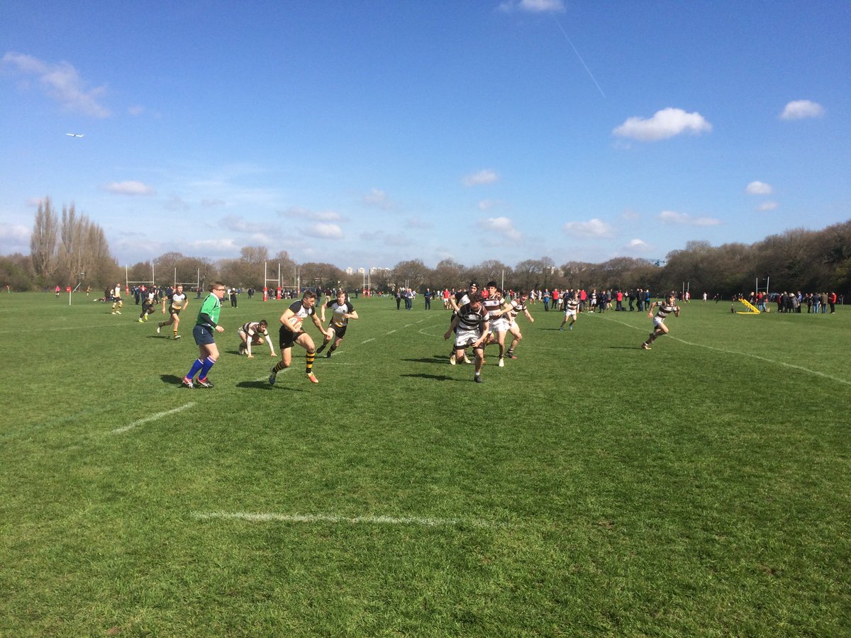 Good morning of 7s at the @RPNS7 Boys had an excellent win against Bryanston and a narrow defeat to St Peter’s York. Massive game v Bristol GS at 2pm that is being live streamed so don’t forget to tune in