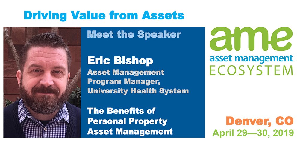 AMEcosystem's tweet photo. So, why is asset management important? Can we explain and lead by example to show how important it is to our stakeholders?
Join Eric Bishop at https://t.co/ViQw78hSla and find out how @UnivHealthSys sets the bar for #ISO55000 
#AssetManagement @go2learnHQ https://t.co/4J6tl8Ylln