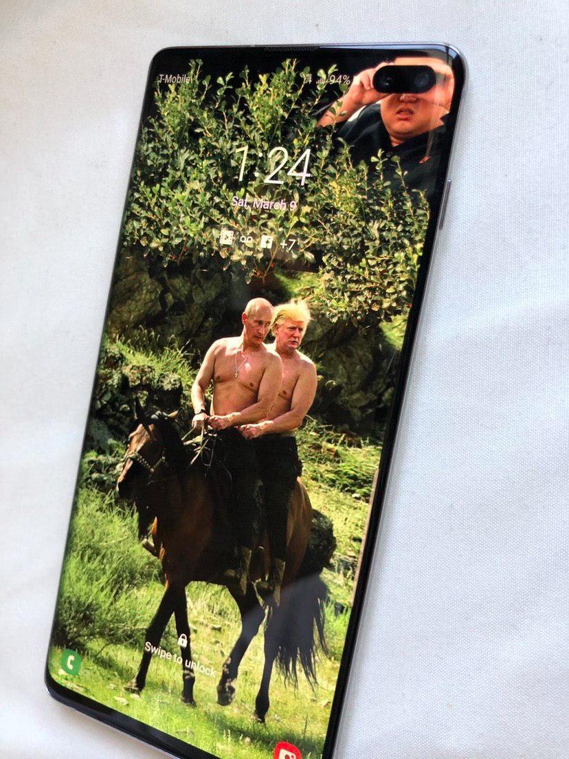 Ким Чен Ын Samsung s10