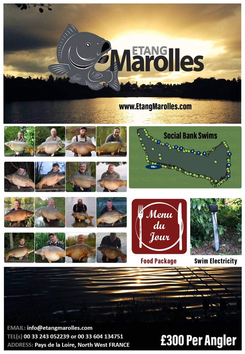 SolarCarp's tweet image. Contact NOW for the last few remaining Spaces in June!

info@etangmarolles.com