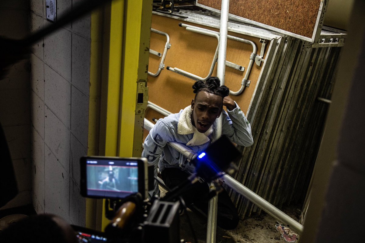 RockaNY's tweet photo. Behind The Scenes of #YNWMelly 
My music video still doin Numbers, a lot of scenes did not make the final cut 👉🏾Free Melvin ... 🤞🏾✍🏾 https://t.co/6SSuTT8sbN