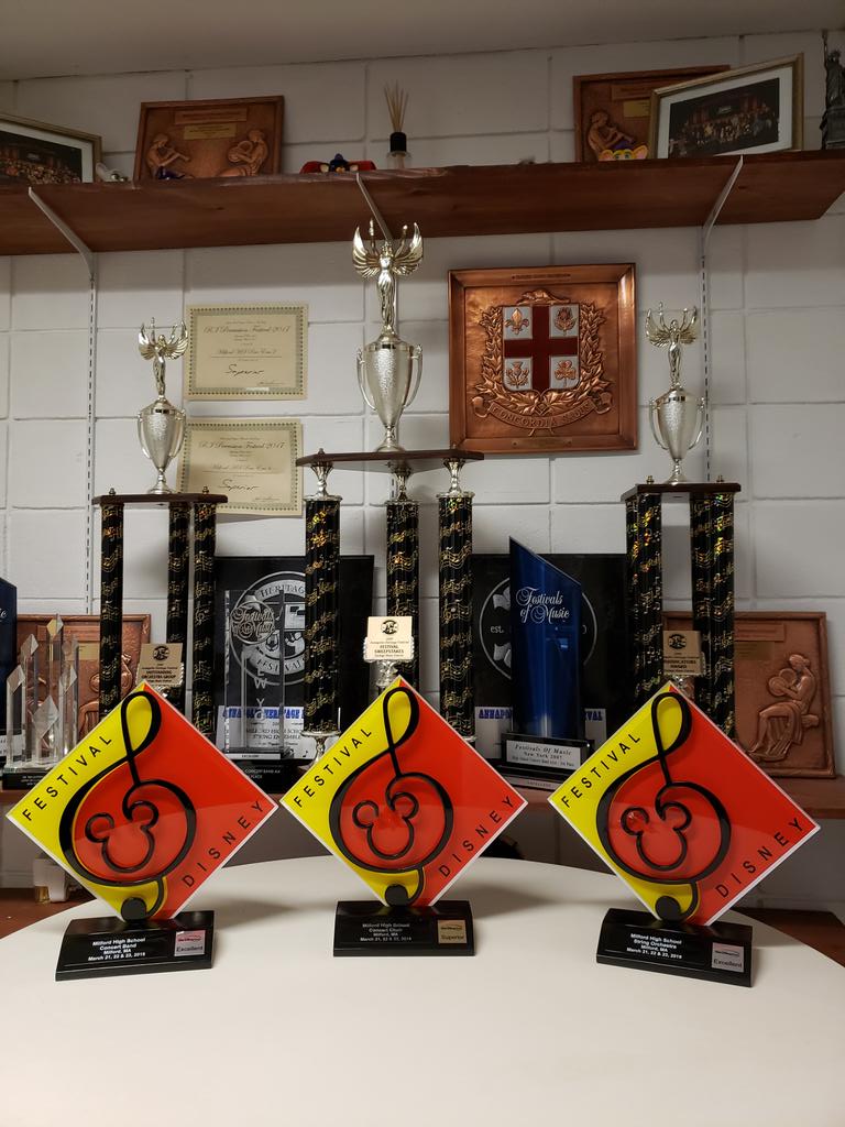 Congratulations MHS Music!  These make a great addition to our collection!