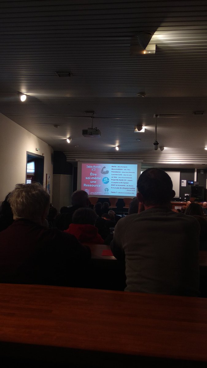 falctu's tweet photo. "Être soi-même une ressource" troisième Table-Ronde à laquelle participe @falctu ! Car l'information est une ressource trop peu accessible aux personnes en situation de handicap. #Cappourtous https://t.co/V9Z2PTYZiL