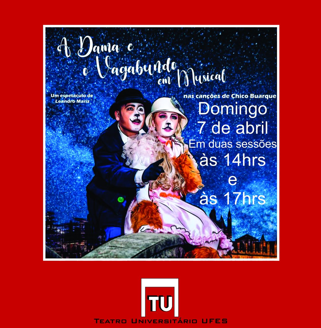 Teatro infantil A Dama e o Vagabundo 