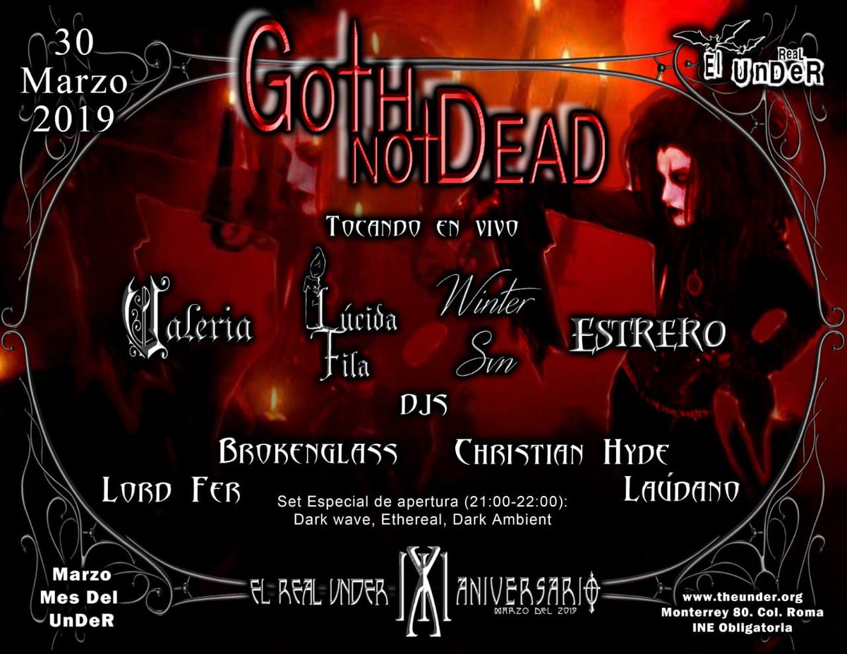 El_Under_Club's tweet photo. Último fin de semana del Aniversario https://t.co/UWhGKZGgxU