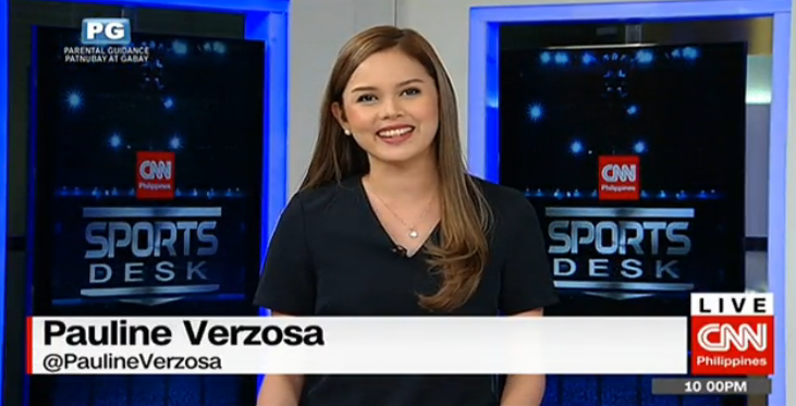 Cnn Philippines On Twitter Catch Paulineverzosa Now On Cnnphsportsdesk Live Streaming Https T Co Caczwf9cth