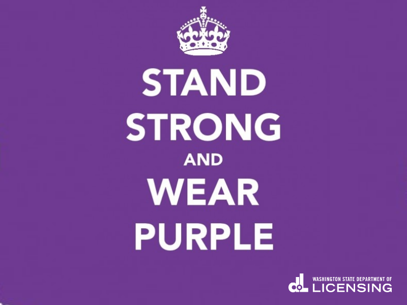 WA_DOL's tweet photo. From the #WADriverGuide: "As long as it is under medical control, epilepsy generally is not dangerous. In Washington, you may drive if you are under the care of a doctor and have been taking your medication and have not had a seizure for six months."
#PurpleDay #Epilepsy #DOL https://t.co/fCCbKImHHV