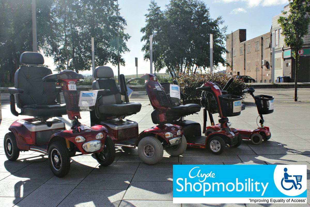 ClydeMobility's tweet photo. Do you need a #scooter to go around? Call us on 0141 9521578 and book a scooter for a day or choose our long term hire options! We also offer a sighted guide service in West Dunbartonshire https://t.co/djbBmbp6GT