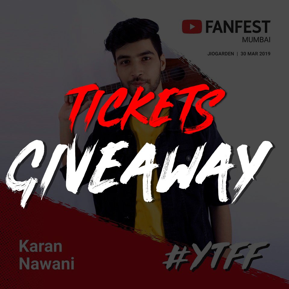 Wanna see me performing live at <a href="/YouTubeFanFest/">YouTube Fanfest</a> Here's your chance to win free tickets to the show.
Go the following link and fill in your details : goo.gl/Prk2yc
HURRY UP ! ;)