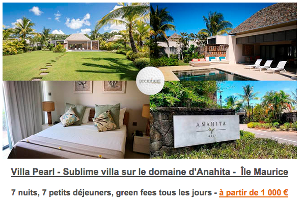 VILLA PEARL DOMAINE D'ANAHITA ILE MAURICE.... LES PARCOURS ERNIE ELS ET ILE AUX CERFS....à partir de 1000 € /pers ! What Else ????
premiumgolfclub.net/IRCHMAJ27/050B…