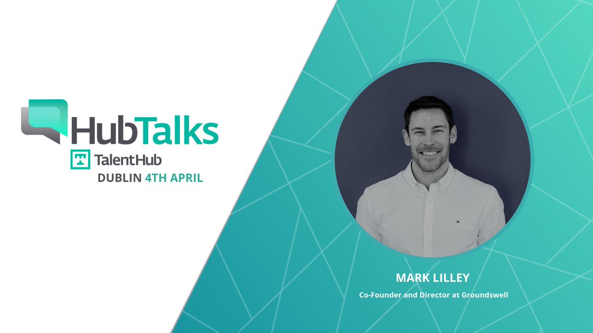 TalentHubNews's tweet photo. Meet the #HubTalks Panelist 🔊 @markrlilley - Belfast based analytical genius, Co-Founder and Director at Groundswell is to join the HubTalks speaker panel on 4th April, at the Iveagh Gardens, Dublin. 

Register today to save your seat https://t.co/6njnOMthxC https://t.co/HcZ3QttRQO