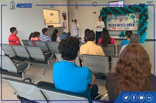 IESSec's tweet photo. #BoletínIESS | El Centro Materno Infantil y Emergencias Zaruma imparte charlas sobre el Día Mundial de la Tuberculosis. ➡️https://t.co/7nr1wqdXxJ https://t.co/pcLDNQjYgI