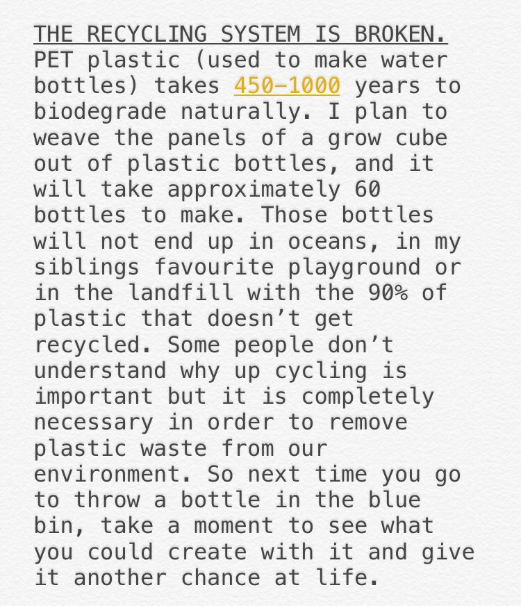 DanielleStull7's tweet photo. Day 23: Up-cycling Plastic https://t.co/wnSLnO6ysP
