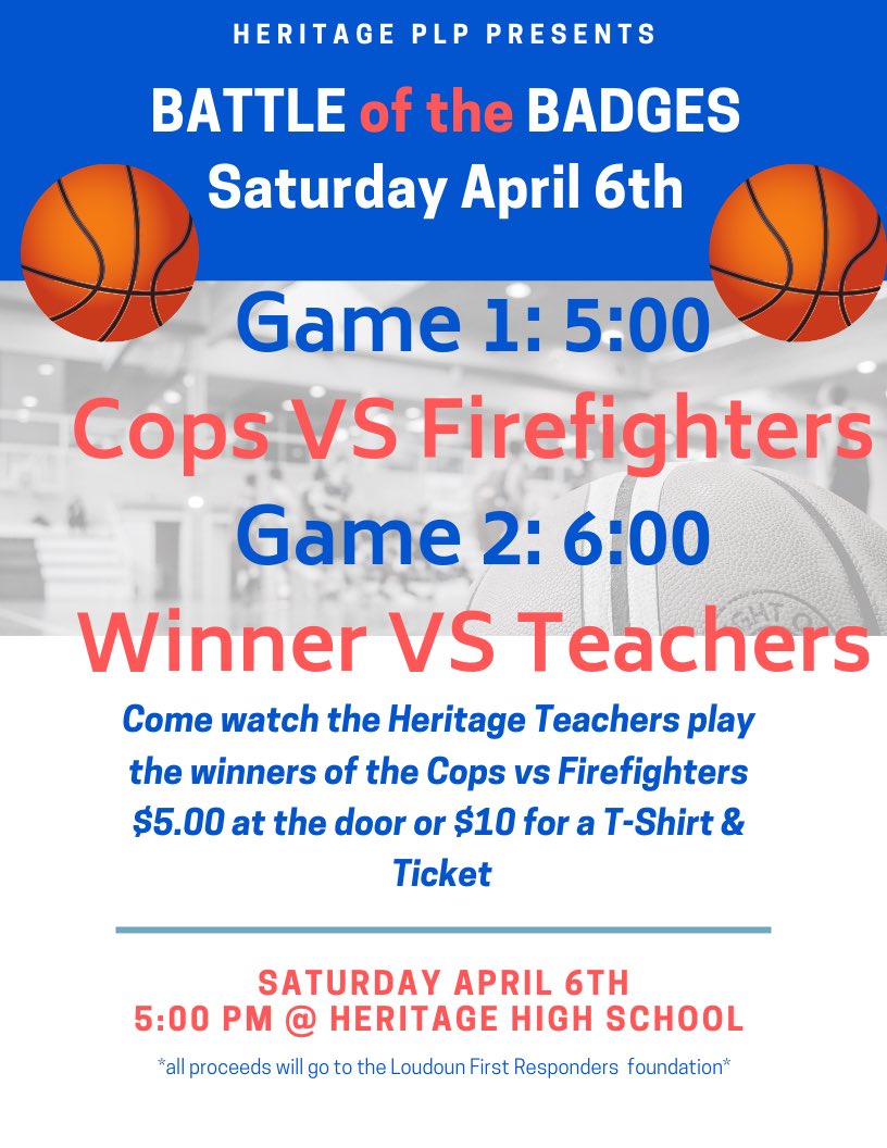 More info on Battle of the Badges! 4/6 at 5pm!