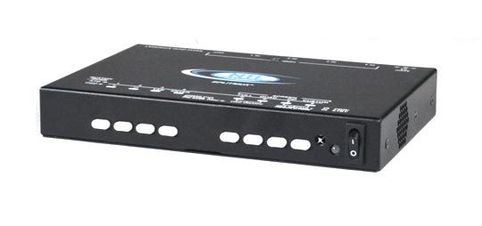 Use NTI's SPLITMUX-HD-4RT to Display real-time video from four HDMI/DVI sources simultaneously on a  single display – supports 2K, 1080p and 1920x1200 resolutions   networktechinc.com/hdmi-multiview… #hdmi
