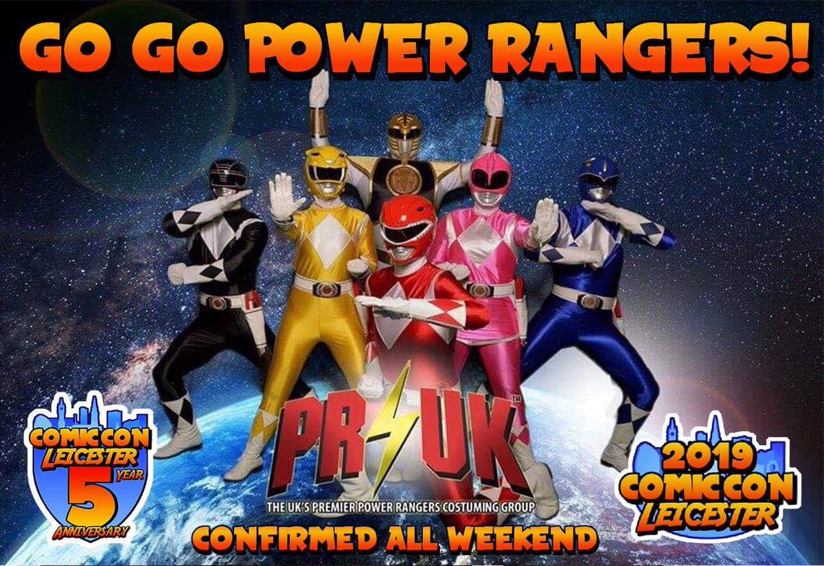 PR__UK's tweet photo. We’re happy to announce we’ve been invited to @ComicConLeics ! Come see us for pictures, cosplay advice and view our props display! We’ll be collecting for @NordoffRobbins1 too! We’re excited to see you there!
#PowerRangers #pruk #mmpr #cosplay #guest https://t.co/8kPLEjlMKJ