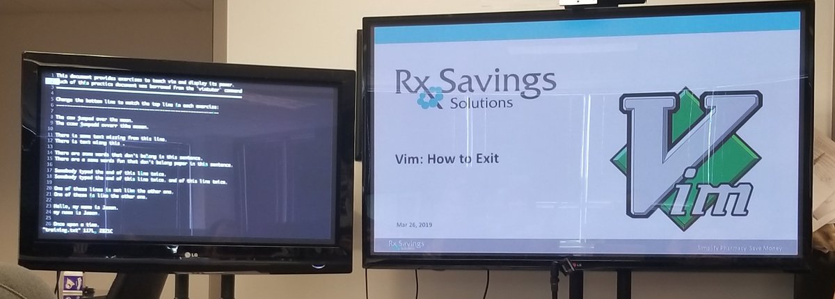 ShahzadZafarKC's tweet image. Learning all the tips and tricks around working faster in #vimeditor today at @RxSavings