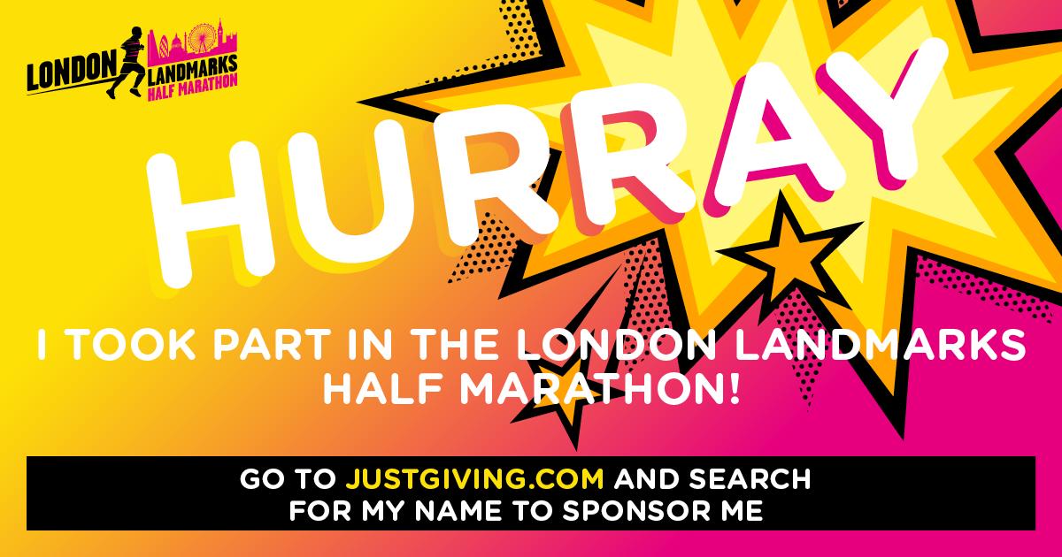 LLHalf's tweet photo. **YOU DID IT** Don't forget to shout loud and proud about your amazing achievement, share this image and ask anyone who hasn't sponsored you yet to do so! 😍
Together we can make an incredible difference to so many wonderful charities. #LLHM #CharityFundraising 💛🎗🏅 https://t.co/ycQw7TYIhH