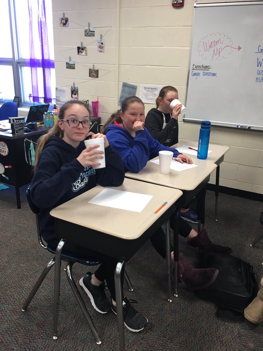 MrsCosper's tweet photo. Students are preparing to write “How To” speeches. Today, I modeled what that looks like using... KOOL-AID! They loved the part where they got to drink the Kool-Aid! 😊 #SMSEagles https://t.co/fJaFaWFVlH